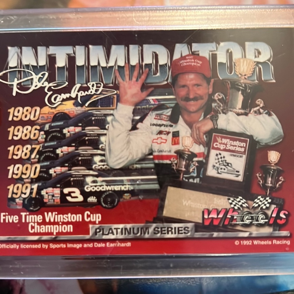 Dale Earnhardt Vintage Card